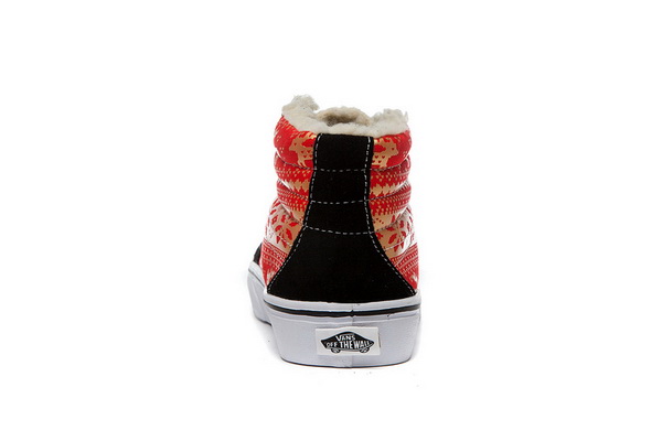 Vans High-Top Shoes Men Lined with fur--001